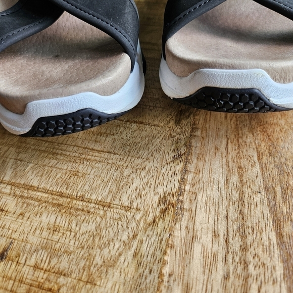 Sketchers Mark Nason MN Neo Block Sandals Cross Strap Black US Chunky Platform 6 - Picture 3 of 12